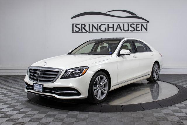 used 2018 Mercedes-Benz S-Class car, priced at $39,900