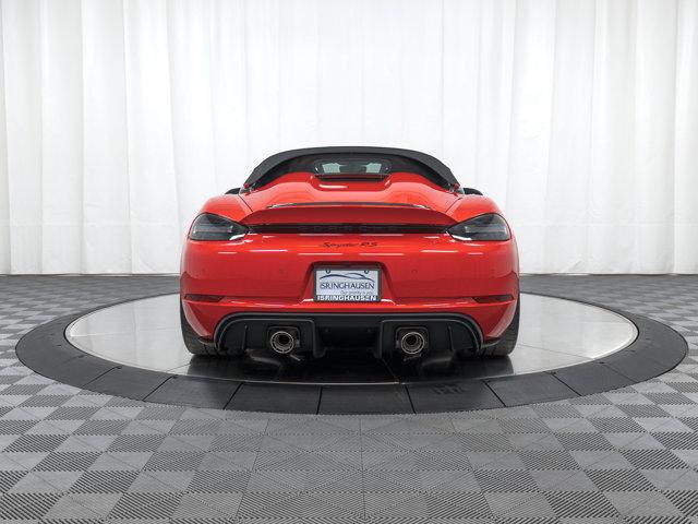 used 2025 Porsche 718 Spyder car, priced at $219,900