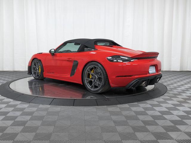 used 2025 Porsche 718 Spyder car, priced at $219,900