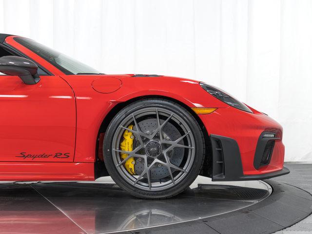 used 2025 Porsche 718 Spyder car, priced at $219,900