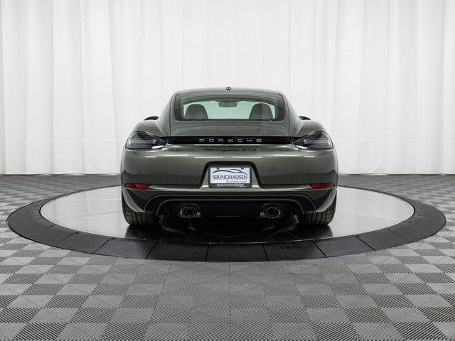 used 2025 Porsche 718 Cayman car, priced at $124,900