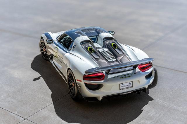 used 2015 Porsche 918 Spyder car, priced at $3,149,900