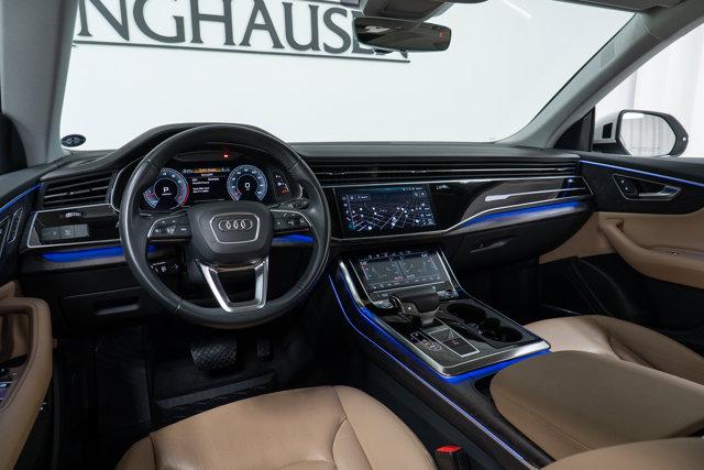 used 2019 Audi Q8 car, priced at $36,900