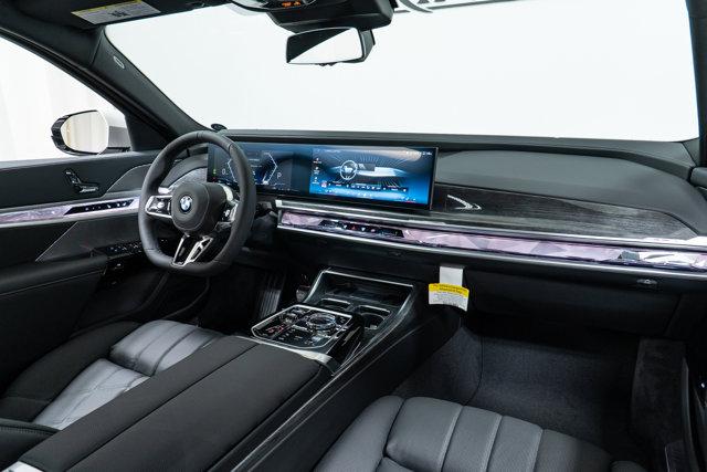 new 2025 BMW 740 car, priced at $110,075
