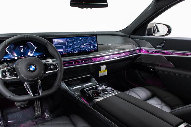 new 2025 BMW 740 car, priced at $102,925