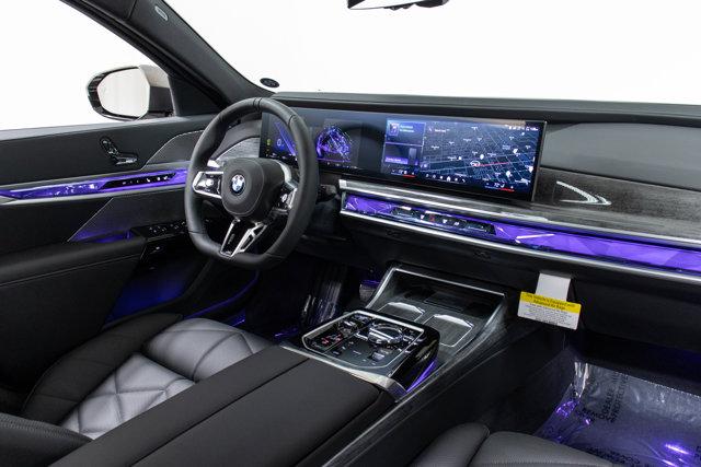 new 2025 BMW 740 car, priced at $102,925