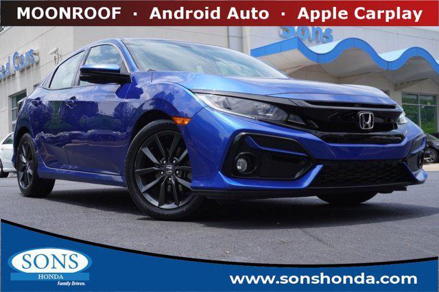 used 2021 Honda Civic car, priced at $24,677