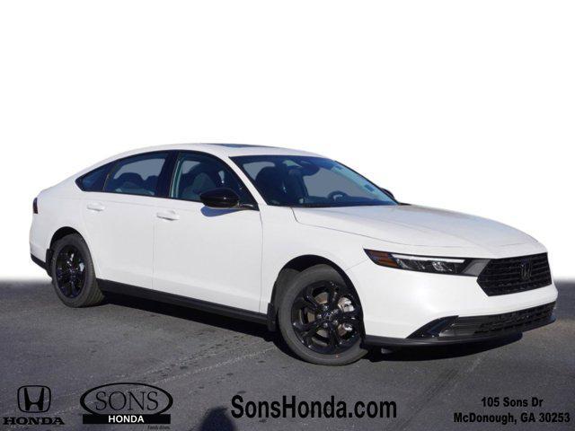 new 2025 Honda Accord car, priced at $33,953