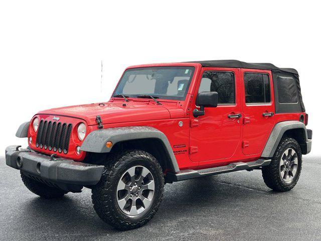 used 2015 Jeep Wrangler Unlimited car, priced at $15,877