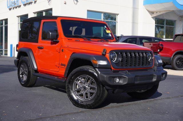 used 2024 Jeep Wrangler car, priced at $34,000