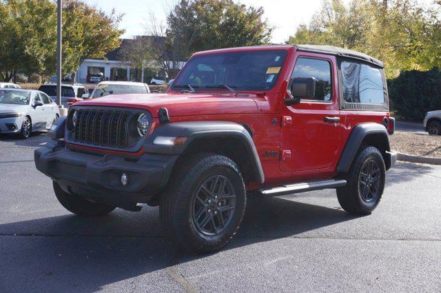 used 2024 Jeep Wrangler car, priced at $34,000