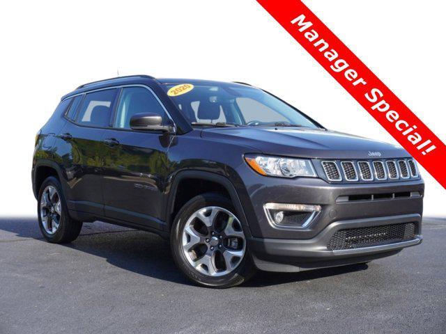 used 2020 Jeep Compass car, priced at $19,498