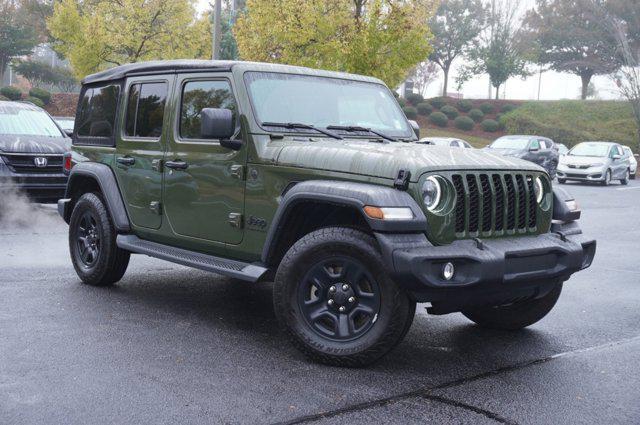 used 2024 Jeep Wrangler car, priced at $36,523