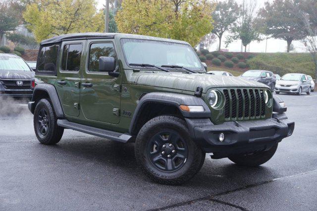 used 2024 Jeep Wrangler car, priced at $36,523