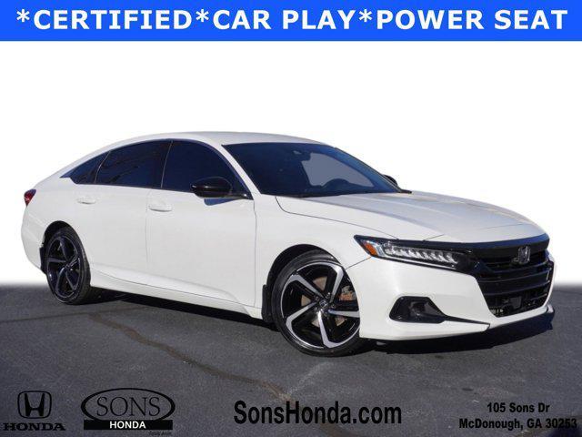 used 2022 Honda Accord car, priced at $24,497