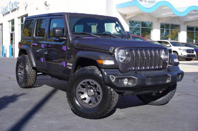 used 2021 Jeep Wrangler Unlimited car, priced at $30,400