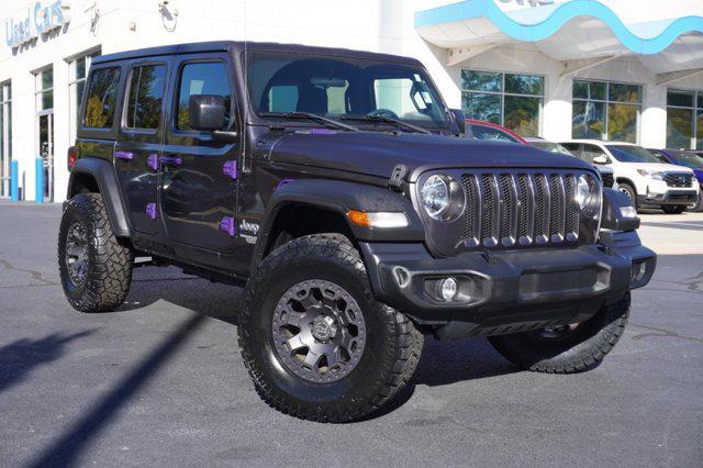 used 2021 Jeep Wrangler Unlimited car, priced at $30,400