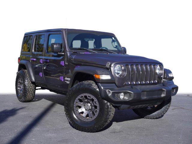 used 2021 Jeep Wrangler Unlimited car, priced at $29,010