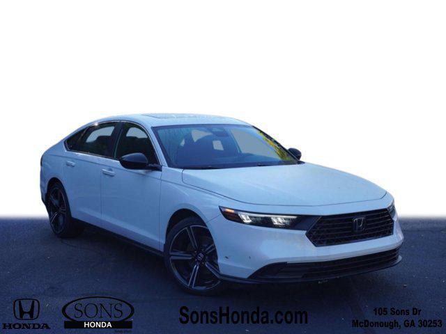 new 2024 Honda Accord Hybrid car, priced at $36,288