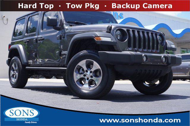 used 2018 Jeep Wrangler Unlimited car, priced at $28,377