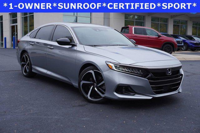 used 2021 Honda Accord car, priced at $25,700