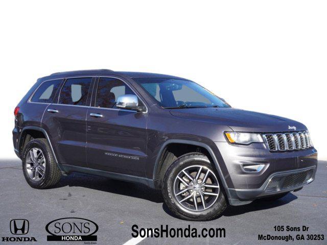 used 2017 Jeep Grand Cherokee car, priced at $15,309