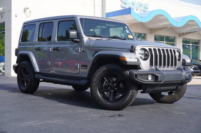 used 2021 Jeep Wrangler Unlimited car, priced at $35,500