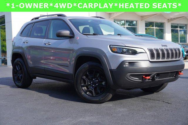 used 2021 Jeep Cherokee car, priced at $21,991