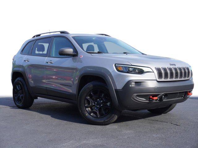 used 2021 Jeep Cherokee car, priced at $21,699