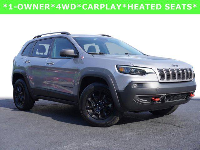 used 2021 Jeep Cherokee car, priced at $21,699