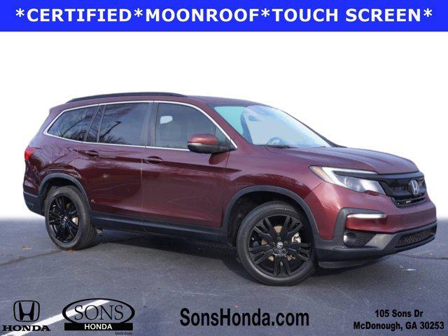 used 2022 Honda Pilot car, priced at $34,390