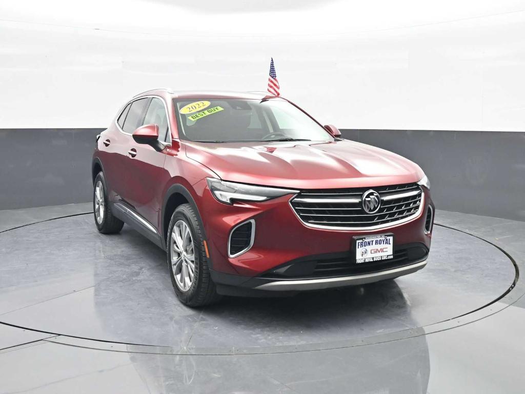used 2022 Buick Envision car, priced at $20,677