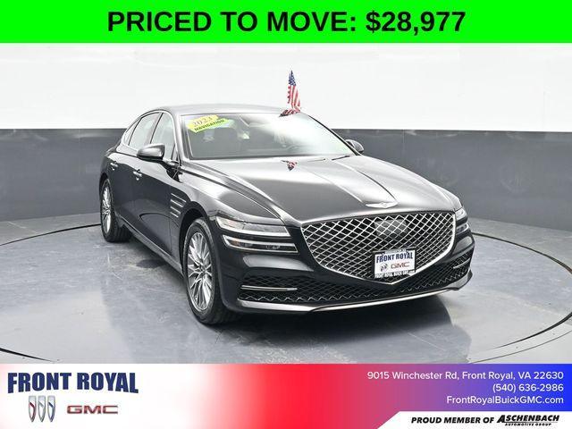used 2023 Genesis G80 car, priced at $28,977