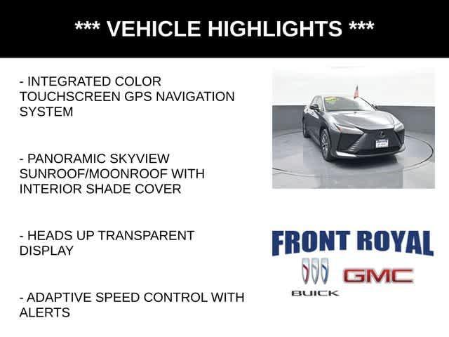 used 2023 Lexus RZ 450e car, priced at $33,643