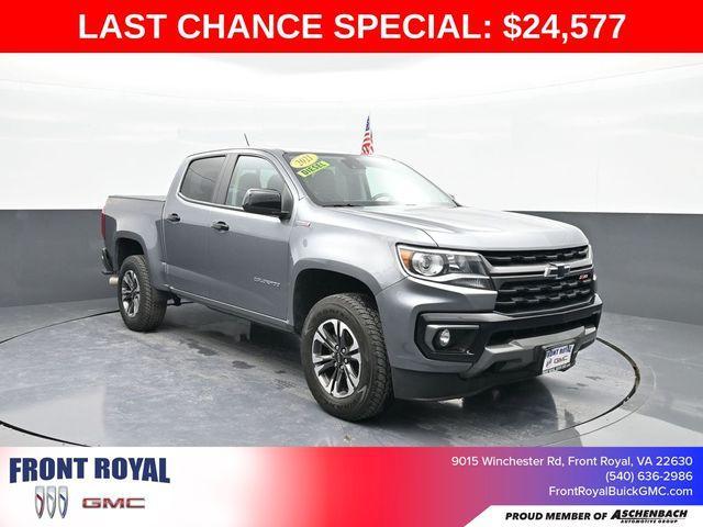 used 2021 Chevrolet Colorado car, priced at $24,577