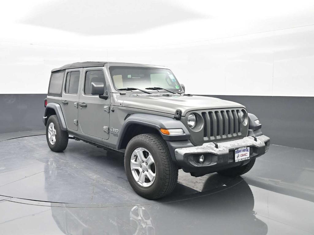 used 2019 Jeep Wrangler Unlimited car, priced at $21,943