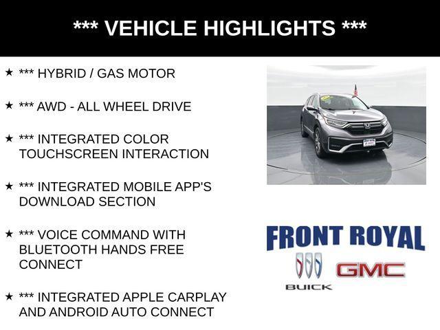 used 2021 Honda CR-V Hybrid car, priced at $23,943