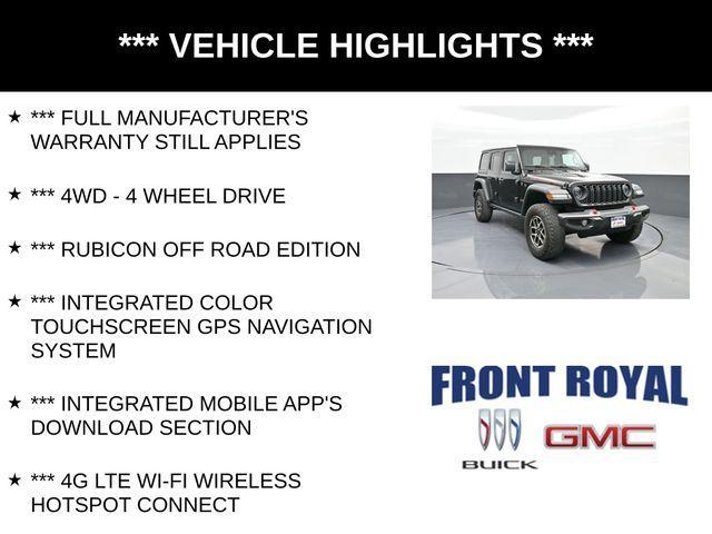 used 2024 Jeep Wrangler car, priced at $40,995