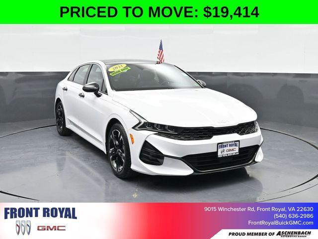 used 2021 Kia K5 car, priced at $19,414