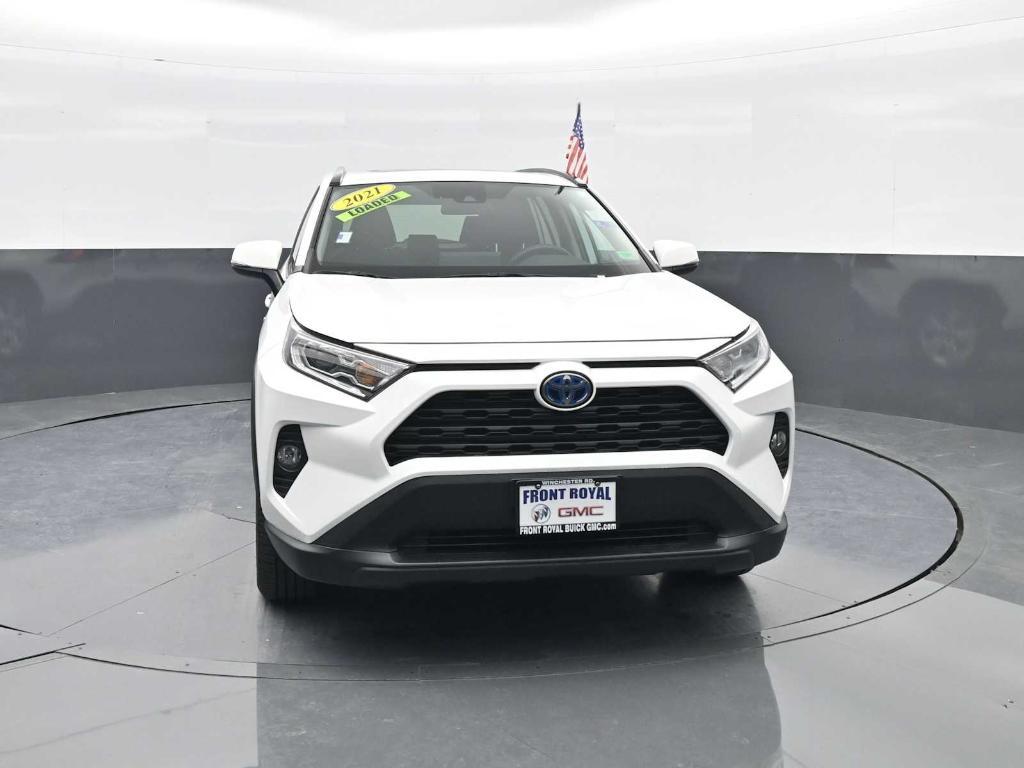 used 2021 Toyota RAV4 Hybrid car, priced at $25,443