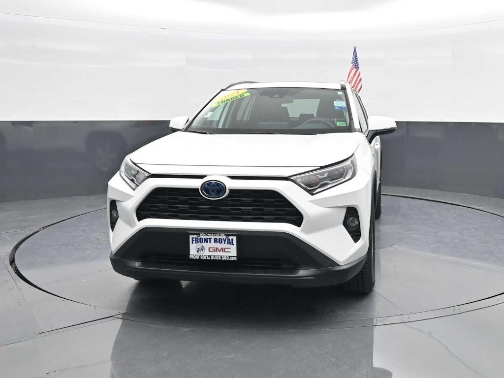used 2021 Toyota RAV4 Hybrid car, priced at $25,443