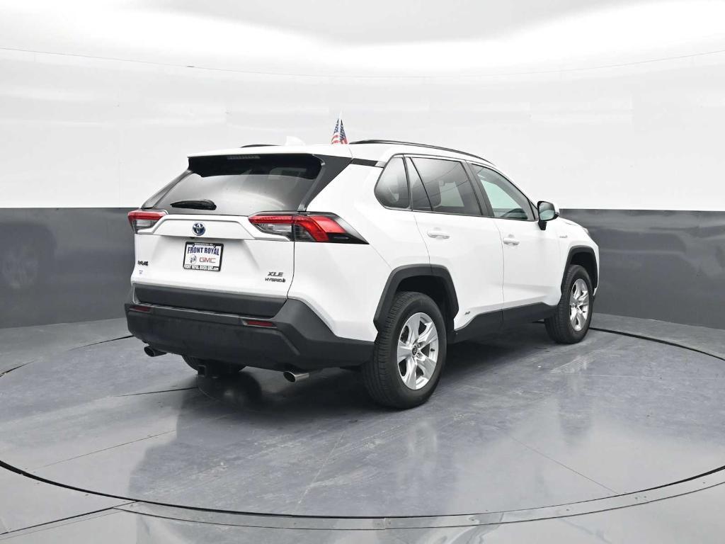used 2021 Toyota RAV4 Hybrid car, priced at $25,443