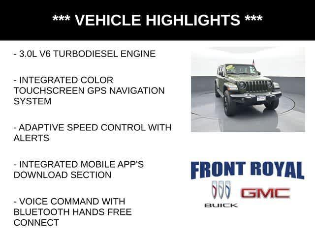 used 2021 Jeep Wrangler Unlimited car, priced at $33,843
