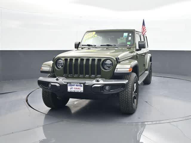 used 2021 Jeep Wrangler Unlimited car, priced at $33,843