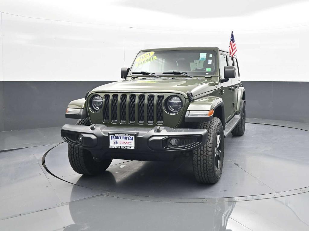 used 2021 Jeep Wrangler Unlimited car, priced at $31,977
