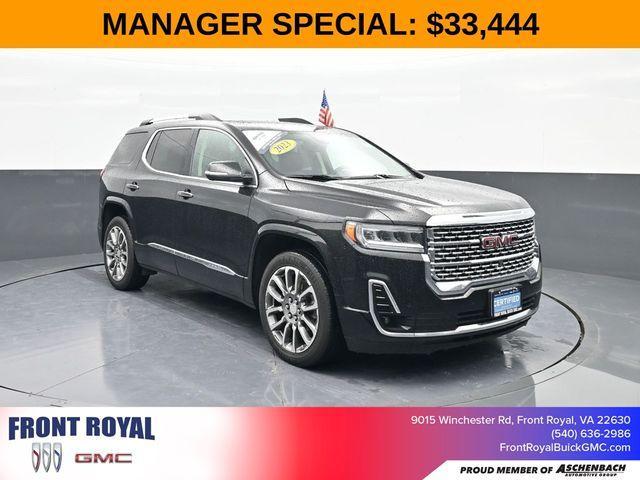used 2023 GMC Acadia car, priced at $33,444