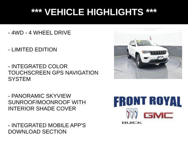used 2020 Jeep Grand Cherokee car, priced at $17,443