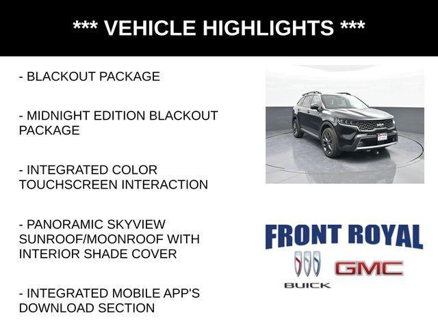 used 2023 Kia Sorento car, priced at $33,877