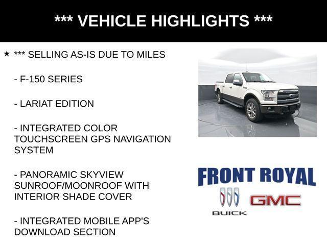 used 2016 Ford F-150 car, priced at $18,949