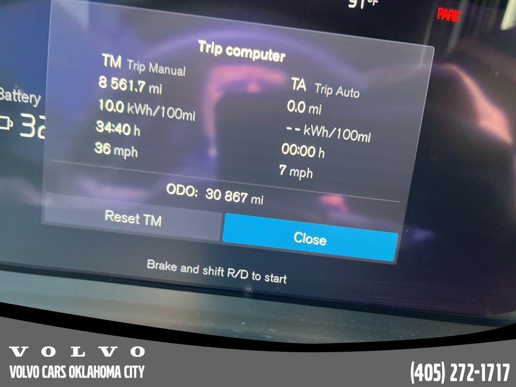 used 2023 Volvo XC40 Recharge Pure Electric car, priced at $27,900